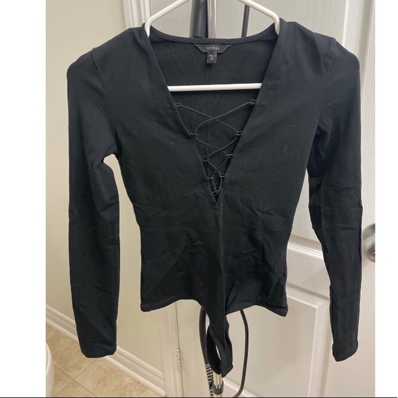 Guess Tops - Guess Criss Cross Bodysuit